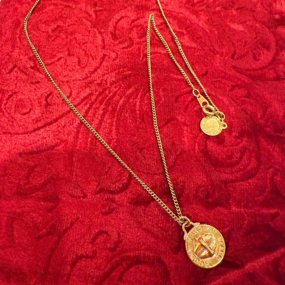 Gold Pendant Necklace and ring size 7